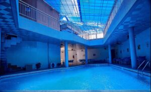 Swimming pool at Barcelona Hotels International